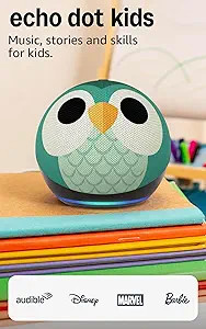 Amazon Echo Dot Kids (newest model), Smart speaker to enjoy age-appropriate audiobooks, sleep rou... | Amazon (US)