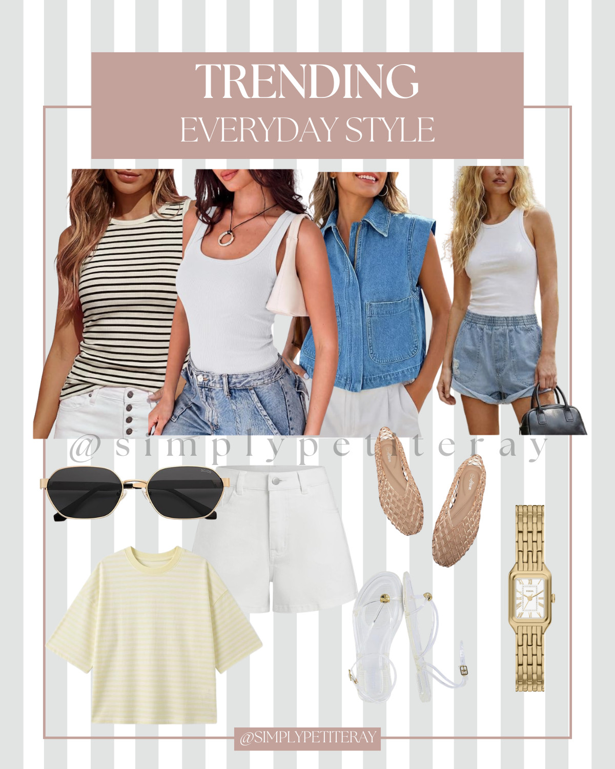 Upgrade your everyday look with these stylish essentials! Perfect for any casual outfit.

Trending Everyday Style, Everyday Outfit Ideas, Casual Style Essentials, Casual Chic Fashion, Wardrobe Staples, Everyday Fashion, Effortless Style, Versatile Clothing, Women's Fashion Trends, Casual Outfit Inspiration, Daily Style, Chic Basics, Amazon Fashion Finds, Fashion Must Haves

#EverydayStyle #CasualStyle #CasualChic #OutfitInspiration #WardrobeEssentials #EverydayFashion #FashionFinds #StyleInspiration
 

 #LTKootd #LTKSeasonal