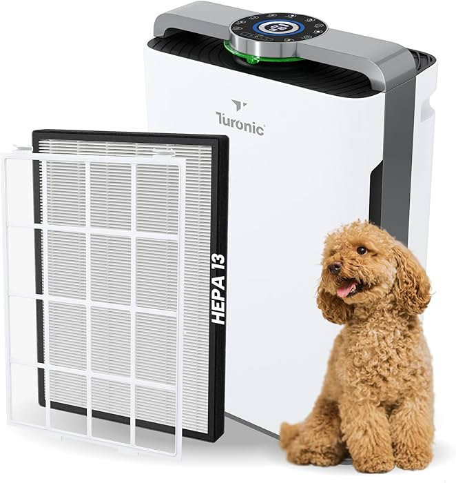 Turonic PH950 - Air Purifier And Humidifier Combo, up to 4200 Sq Ft Large Room Air Cleaner For Ho... | Amazon (US)