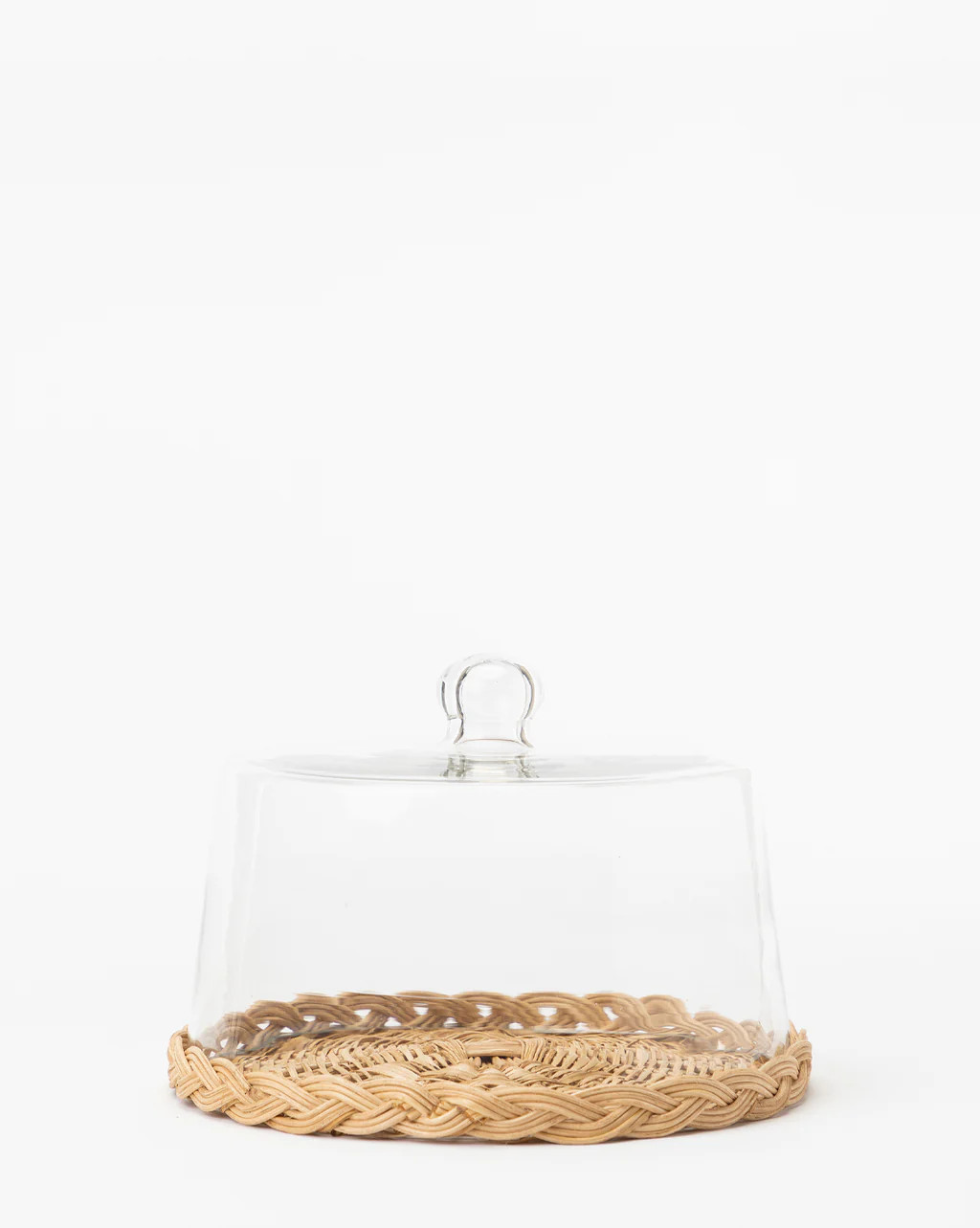 Woven Cane Pastry Cloche | McGee & Co.