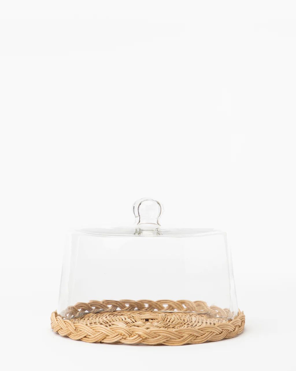 Woven Cane Pastry Cloche | McGee & Co.