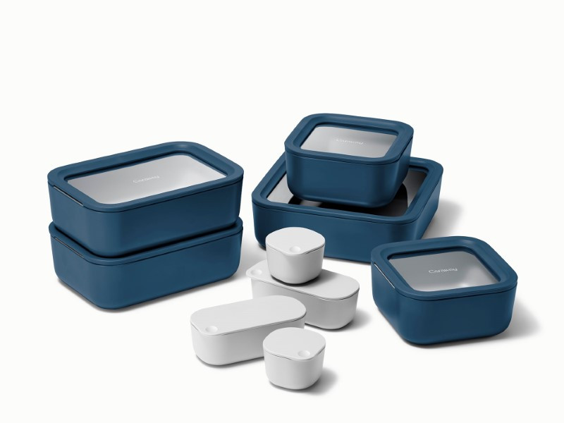 Glass Food Storage Containers with Lids | Caraway