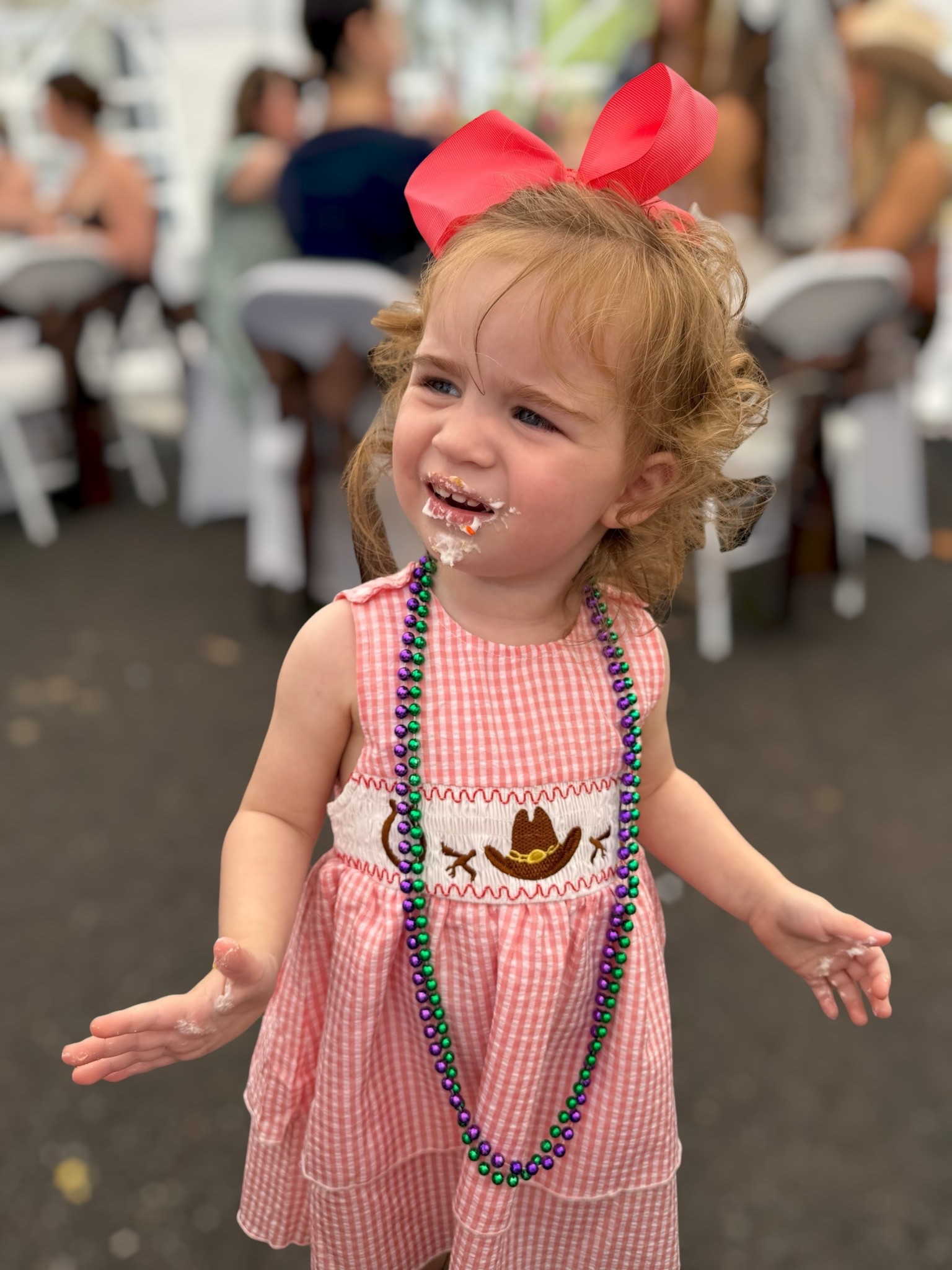 Flower Girl Bridal Shower Look 🤠💗


The cutest little flower girl moment at my sister’s bridal shower 🥹💗 this pink gingham dress with the sweetest western smocked detail was perfect for the “same cowboy forever” theme 🤠✨

Paired with glitter cowboy boots and an oversized bow for the most precious southern-inspired look 💕 she topped it off with fun beads and a little cupcake (clearly 😂) and stole the show

Such an adorable outfit for bridal showers, weddings, or any western-themed event 🤍 everything linked is affordable and toddler-friendly!

flower girl outfit toddler western dress pink gingham dress toddler cowboy boots girls hair bows bridal shower outfit toddler girl western theme outfit affordable toddler outfits amazon kids fashion southern style kids western bridal shower look

#LTKWedding #LTKKids #LTKBaby