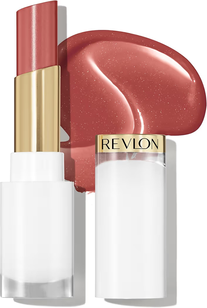 REVLON Super Lustrous Glass Shine Balm, Hydrating Tinted Lipstick, Sheer, Glossy Shiny Finish, 00... | Amazon (US)