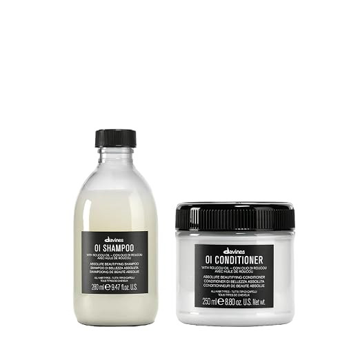 Davines OI Shampoo | Nourishing Shampoo for All Hair Types | Shine, Volume, and Silky-Smooth Hair... | Amazon (US)