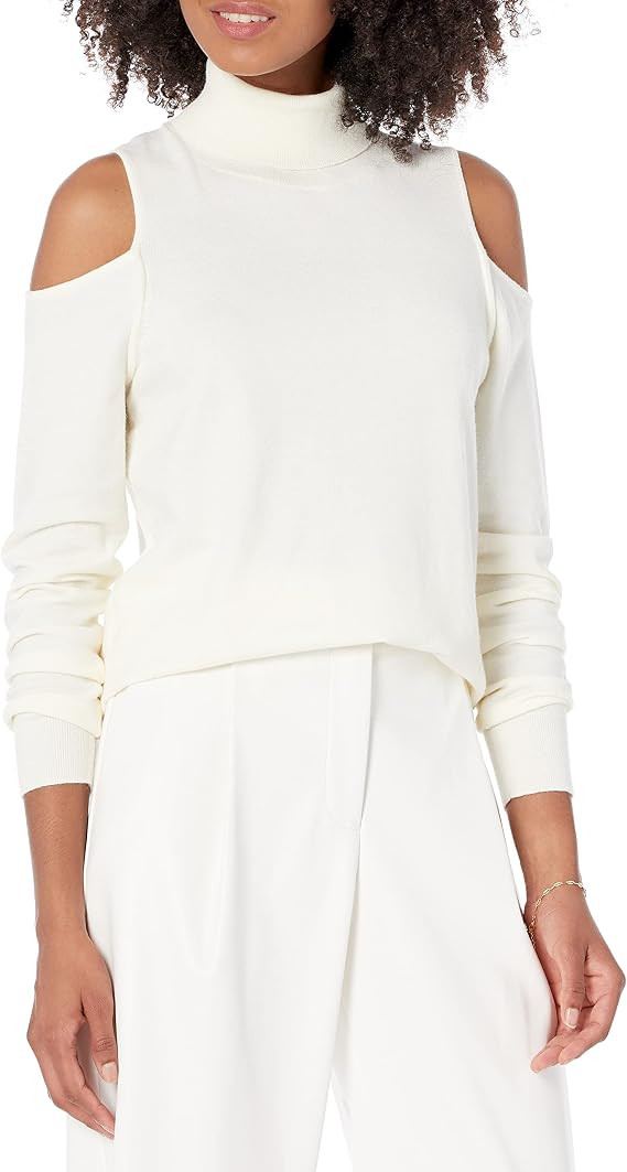 The Drop Women's Gabriel Cold-Shoulder Cozy Sweater | Amazon (US)
