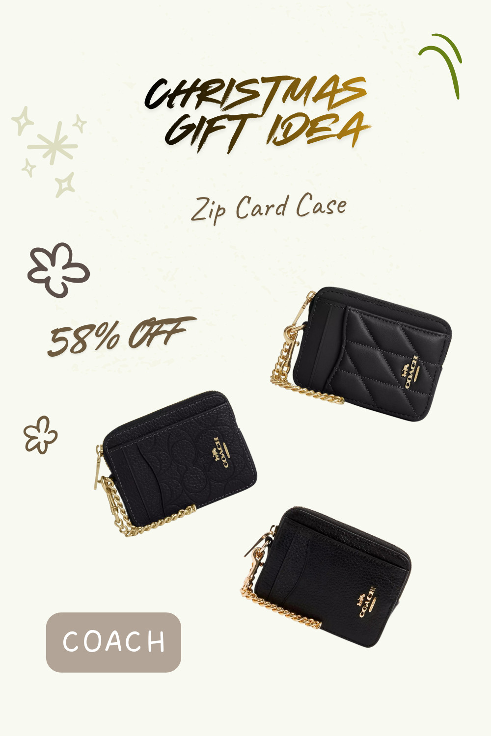 Zip Card Case — Sleek, Practical & 58% OFF ✨ Perfect Christmas Gift

Crafted from quality materials with a clean, minimalist look, it slips easily into any bag or pocket — ideal for quick errands, travel, or pairing with a mini bag. Simple, functional, and timeless, it’s a piece anyone can use daily.

✨ Now 58% OFF — an easy Christmas gift win.
Affordable, stylish, and practical, this zip card case is perfect for stocking stuffers, coworkers, teens, or anyone who loves a sleek, no-fuss accessory. Holiday favorites like this always go fast at this price.

A thoughtful little luxury that’s useful all year long. 🎄✨ 

 #LTKsale #LTKstyletip #LTKgiftguide