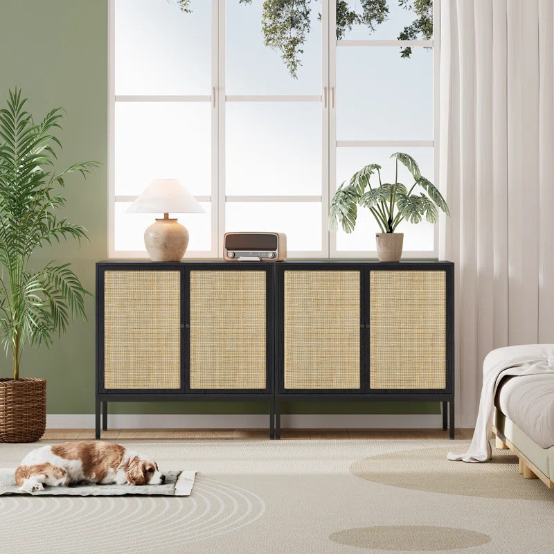 Acelynn 31.5'' Wide Sideboard (Set of 2) | Wayfair North America