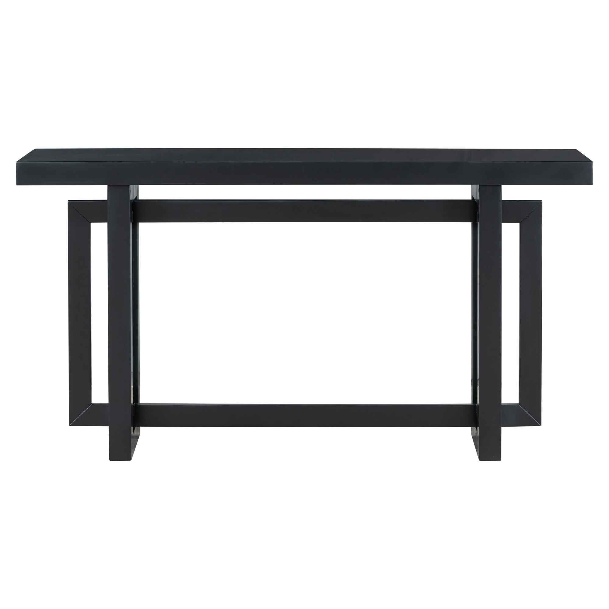 Contemporary Console Table with Wood Top, Extra Long Entryway Table | Bed Bath & Beyond