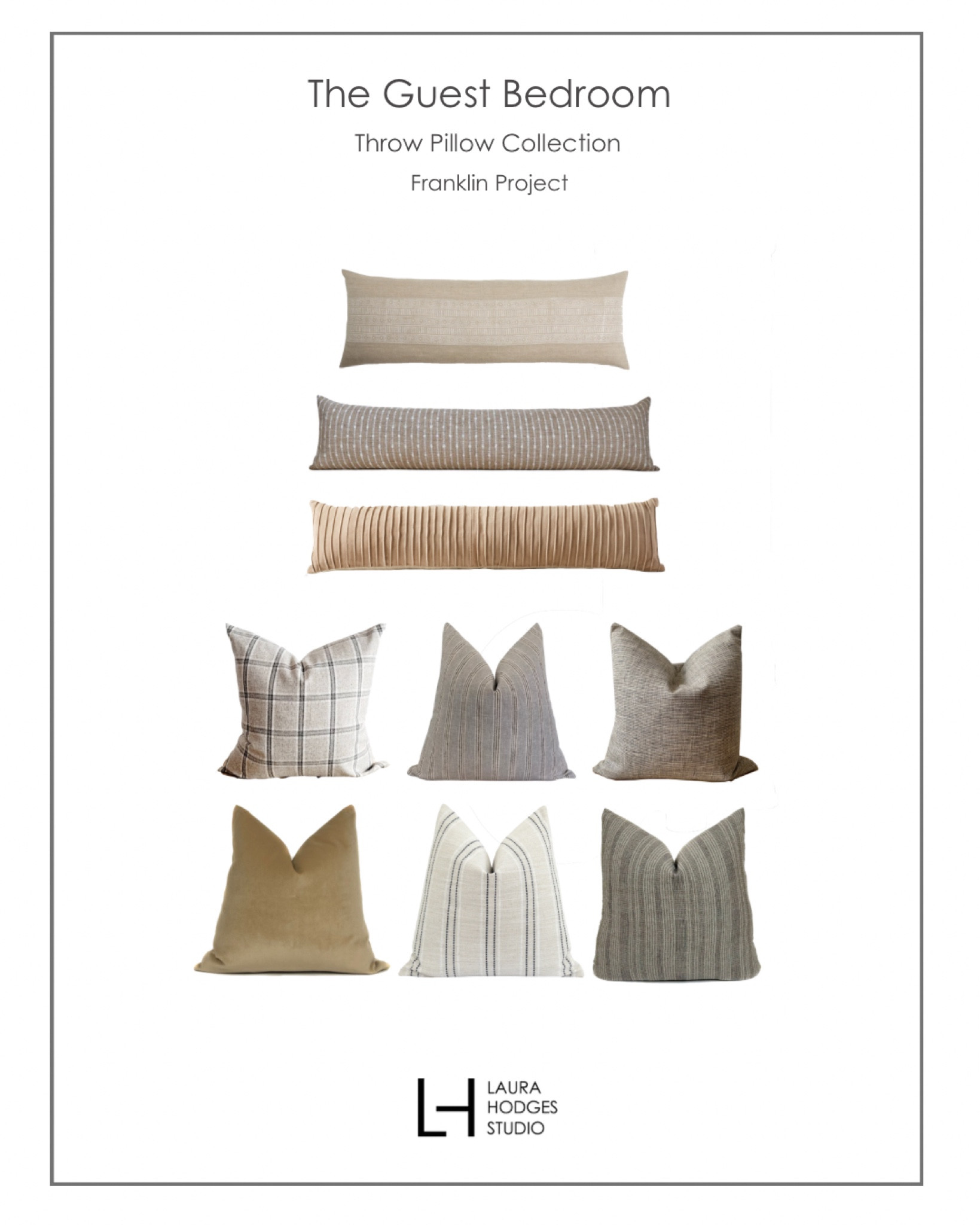 A simple way to elevate your bed & bedding, beautiful throw pillows! 
