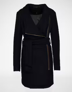 Gemusterter Wollmantel 'Mika' | EDITED DE