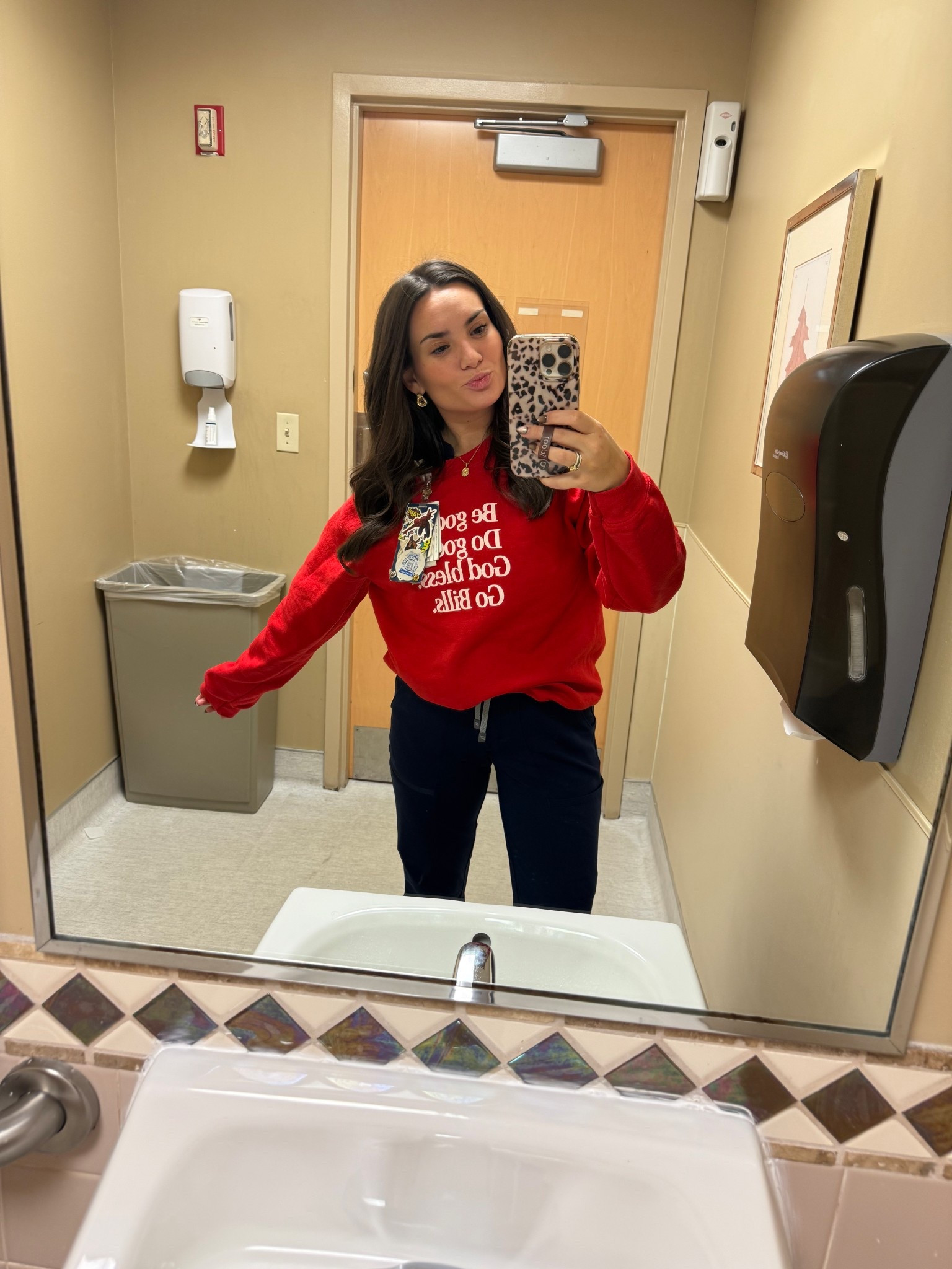 ER NIGHT SHIFT NURSE OOTD! I got my first pair of fabletics scrubs and they felt like I was wearing a pair of pajamas to work 😍 SO COZY. I got the navy jumpsuit in size XS (TTS). 

#LTKFindsUnder50 #LTKootd #LTKdayinmylife