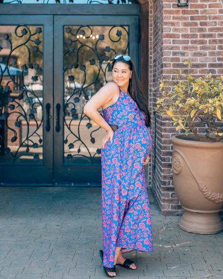 Hit the pool wearing all new, summery pieces from @walmartfashion! #walmartpartner This Cupshe dress worked perfectly with my bump—I love how flowy and comfortable it is. And I snagged a new Cupshe swimsuit—they always have the trendiest swimwear at affordable prices. Did you know they’re available on Walmart? Polished the look off with some Ray-Ban sunnies, gold jewelry, and cute slides. 

#walmartfashion 


#LTKbump #LTKswim #LTKstyletip