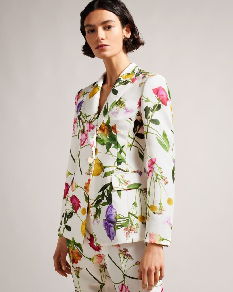 Floral Slim Fit Suit Jacket | Ted Baker (UK)