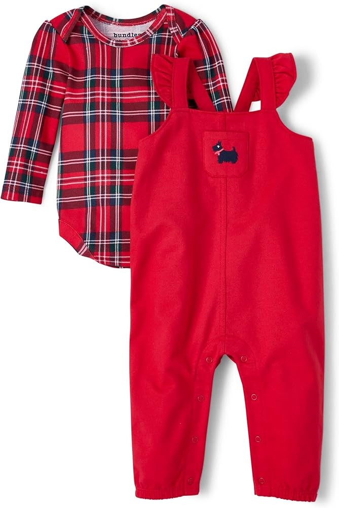 The Children's Place unisex-baby Long Sleeve Bodysuit and Pants Set 2-pack | Amazon (US)