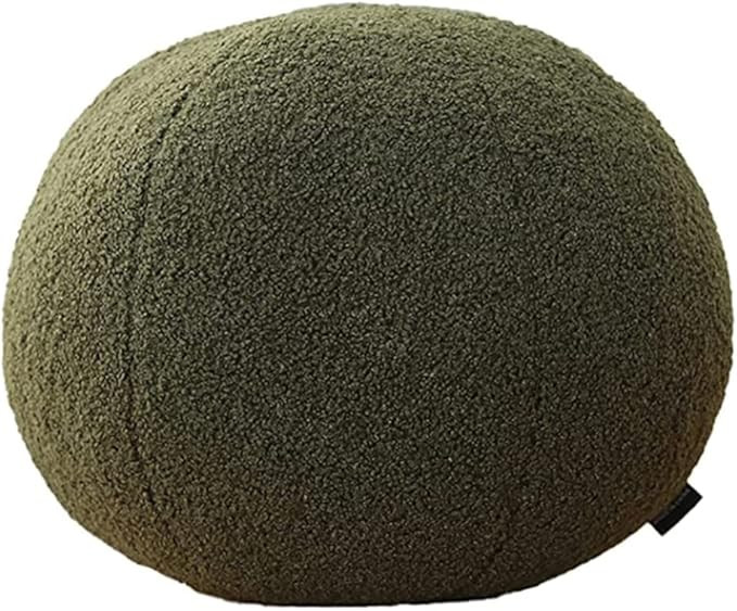 Uewidiod Plush Spherical Pillow Bedroom Living Room Sofa Round Waist Cushion Flower Cushion Nordi... | Amazon (US)