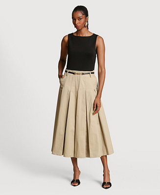 Women's Release Pleat Skirt Combo Dress | Macy's