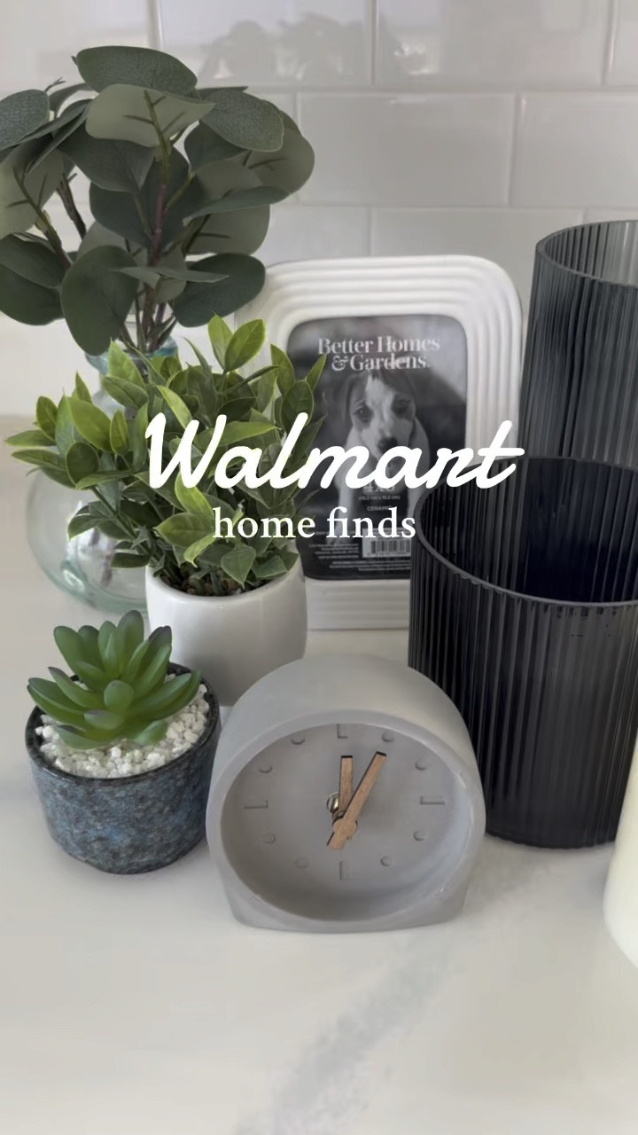 I’m becoming a @Walmart stan lately 🤩so many good & affordable home finds! I cant even decide what my favorite of this haul is—the hurricanes and the cement clock are tied

#LTKVideo #LTKhome