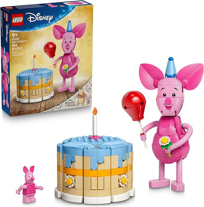 LEGO Disney Piglet's Birthday Fun Building Toy - Winnie The Pooh Toy for Girls & Boys, Ages 9+ - ... | Amazon (CA)