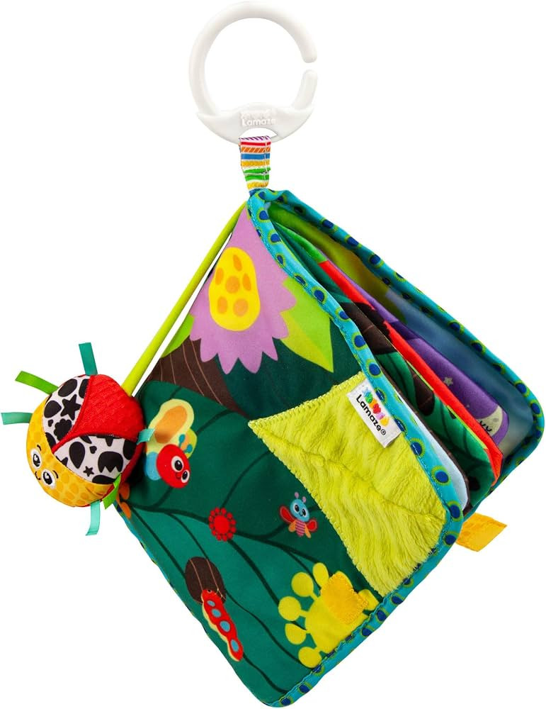 TOMY L27385 LAMAZE Bitty Bug Book, Clip on Pram and Pushchair Newborn, Sensory Babies with Colour... | Amazon (DE)