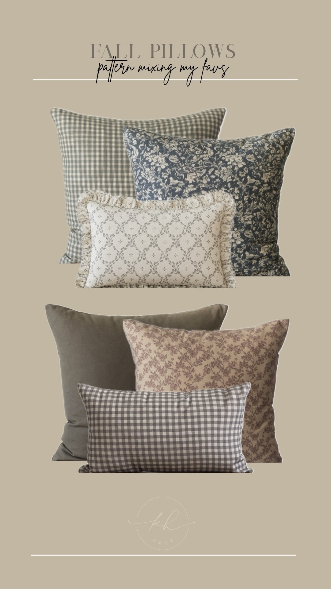 Woven Nook Fall Pillow Combos!

#LTKHome #LTKSeasonal