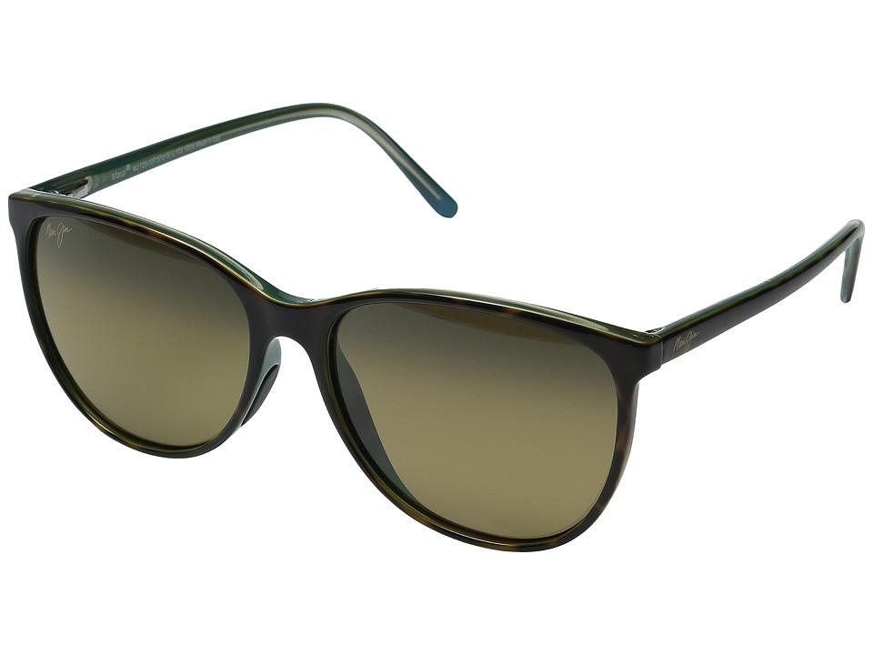 Maui Jim - Ocean (Tortoise/Peacock/HCL Bronze) Fashion Sunglasses | Zappos