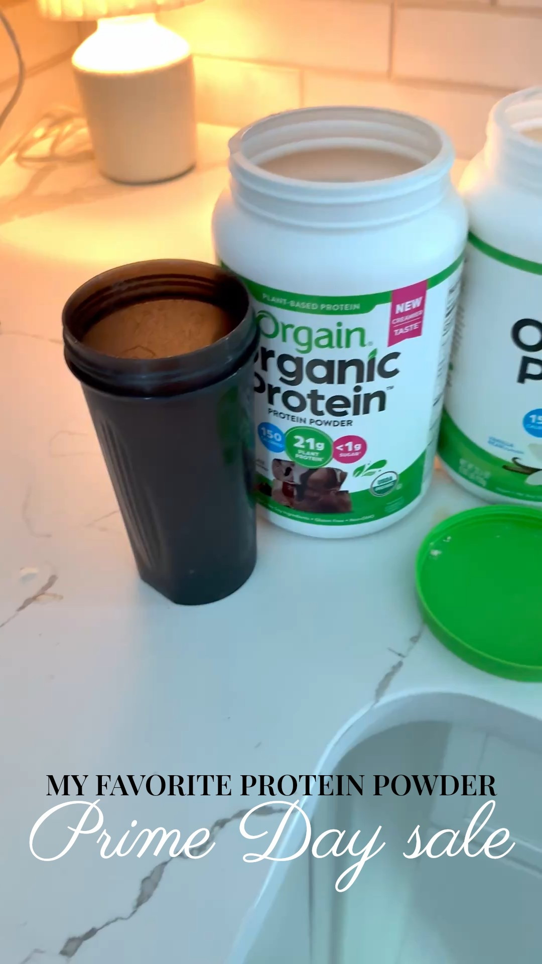 My favorite organic protein powder is on a major sale for Amazon Prime Day! I drink one of these after every workout 💪🏼

#LTKSaleAlert