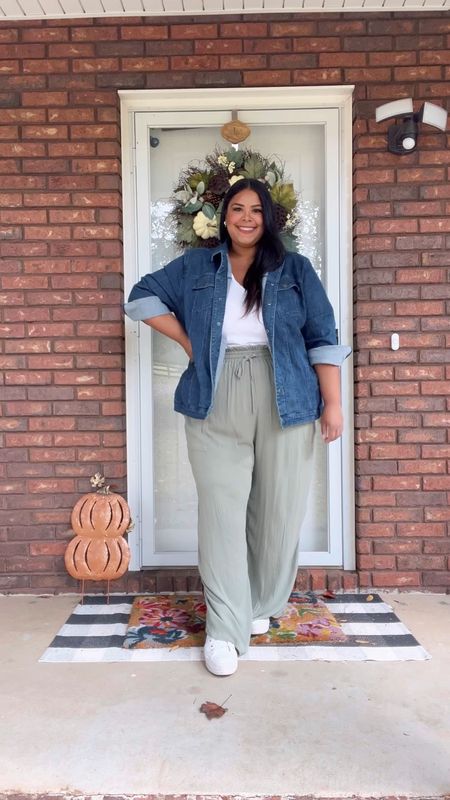 Happy Friday! Love this casual fit! These pants are so comfortable put you still look so put together! 

#LTKplussize #LTKfindsunder50 #LTKstyletip