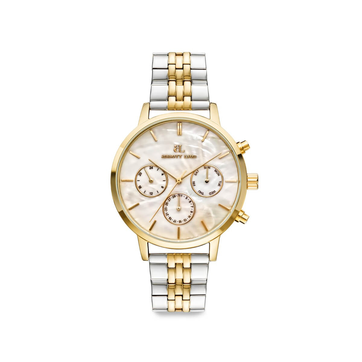 Two Tone Pearl Link Nueva 40 | Abbott Lyon