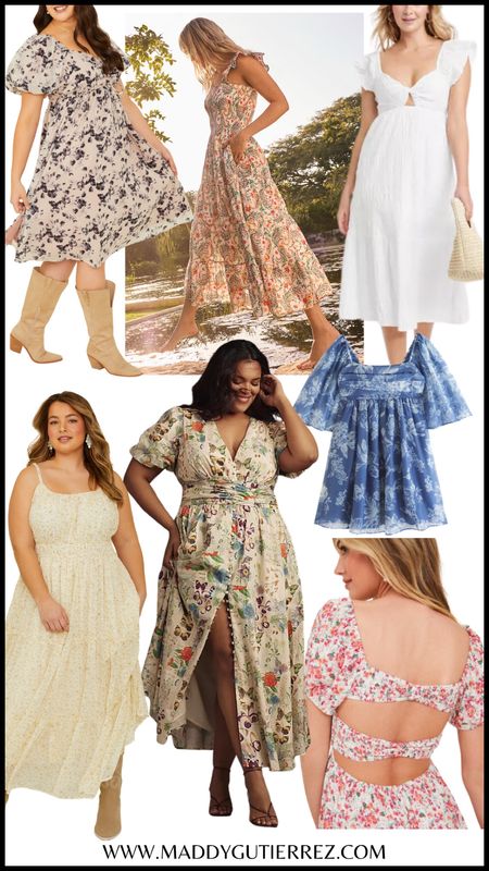 Some cute spring dress finds from Anthro, Target, Arula, Land’s End! Most have inclusive sizing up to 3x! 

#LTKstyletip #LTKsalealert #LTKSeasonal