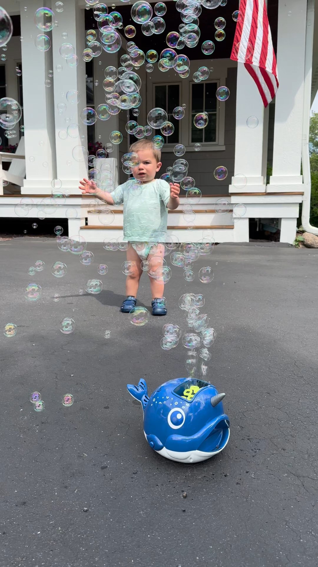 This bubble machine is such a fun activity for toddlers & kids! 🥰 

#LTKSummerEdit #LTKKids #LTKSeasonal
