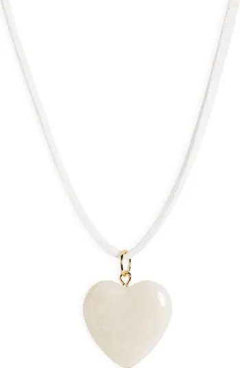 Puffed Heart Pendant Necklace | Nordstrom