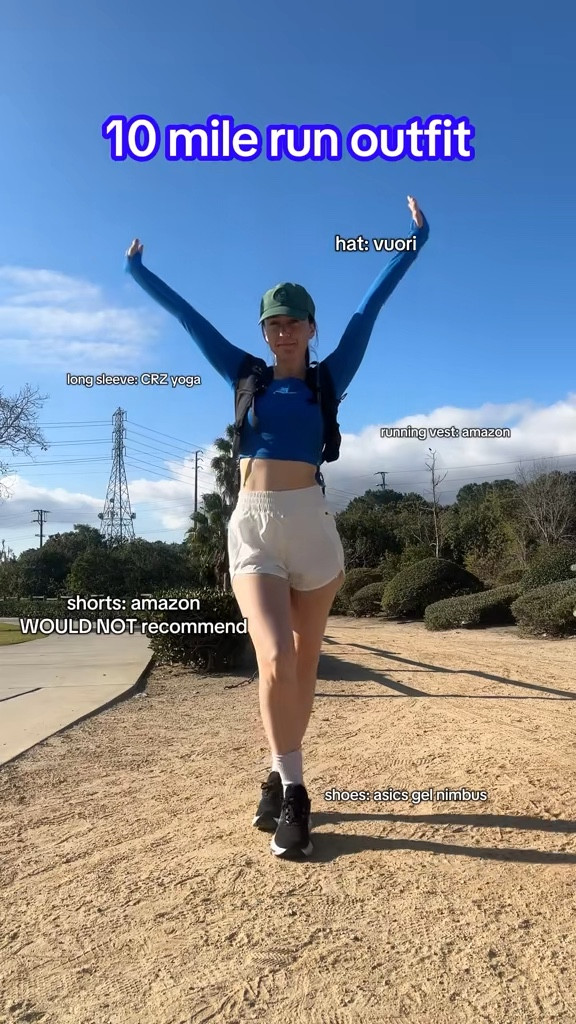 Another day another cute long run outfit

#LTKFitness #LTKActive