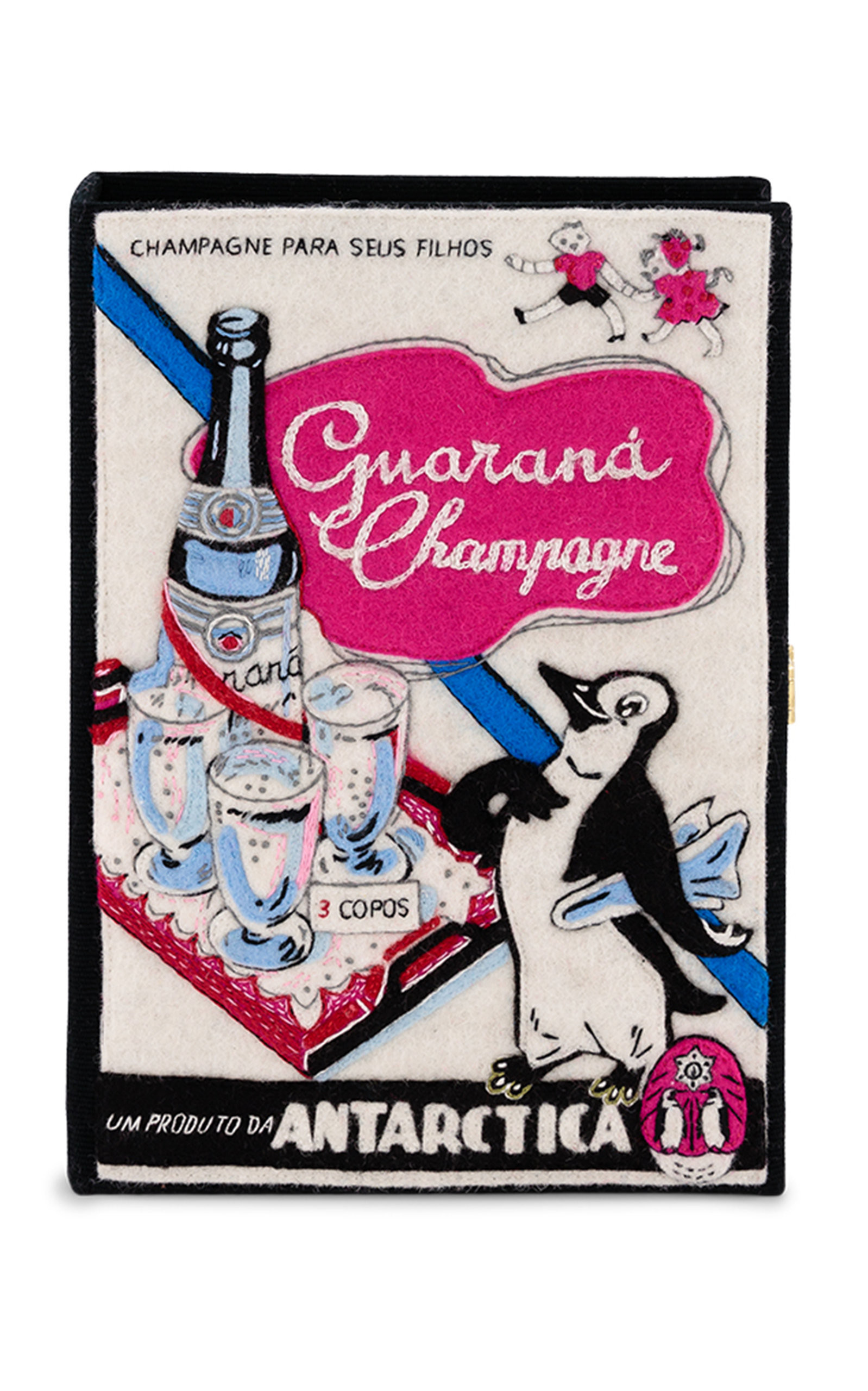 x Amalia Spinardi Guarana Champagne Book Clutch | Moda Operandi (Global)