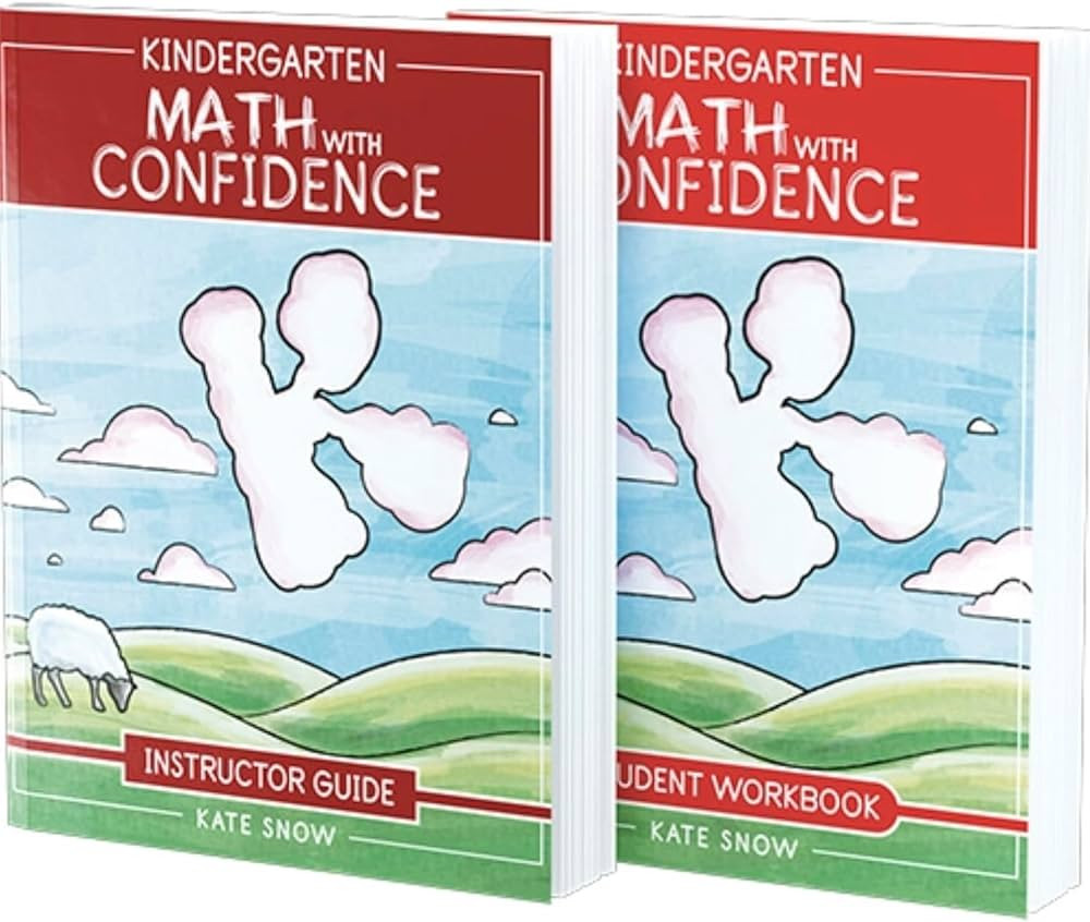 Kindergarten Math With Confidence Bundle: Instructor Guide & Student Workbook | Amazon (US)