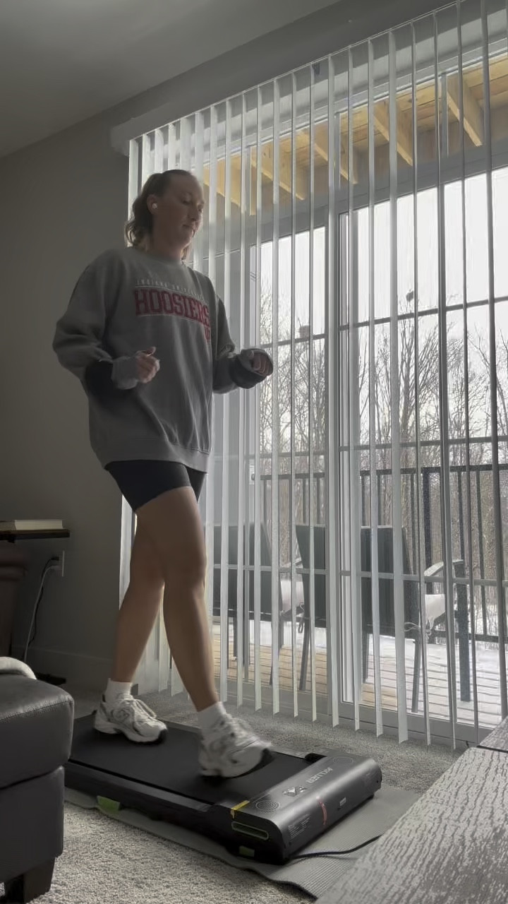 Work from home or short on space? A walking pad has been the perfect way for me to stay active during the winter months and doesn’t take up lots of space in my apartment! Easy to store, quiet, and keeps me moving ☺️ 

If you’ve been hesitating to buy one like I was, this is your sign to go for it! 

#LTKFitness #LTKActive #LTKWatchNow