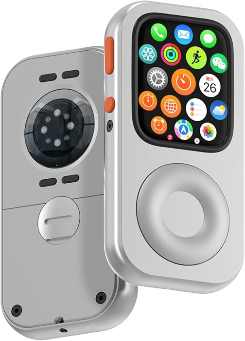 WGP RePod Aluminum Alloy Protective Case for Apple Watch Series 4/5/6/SE1/SE2, Retro iPod Style G... | Amazon (US)