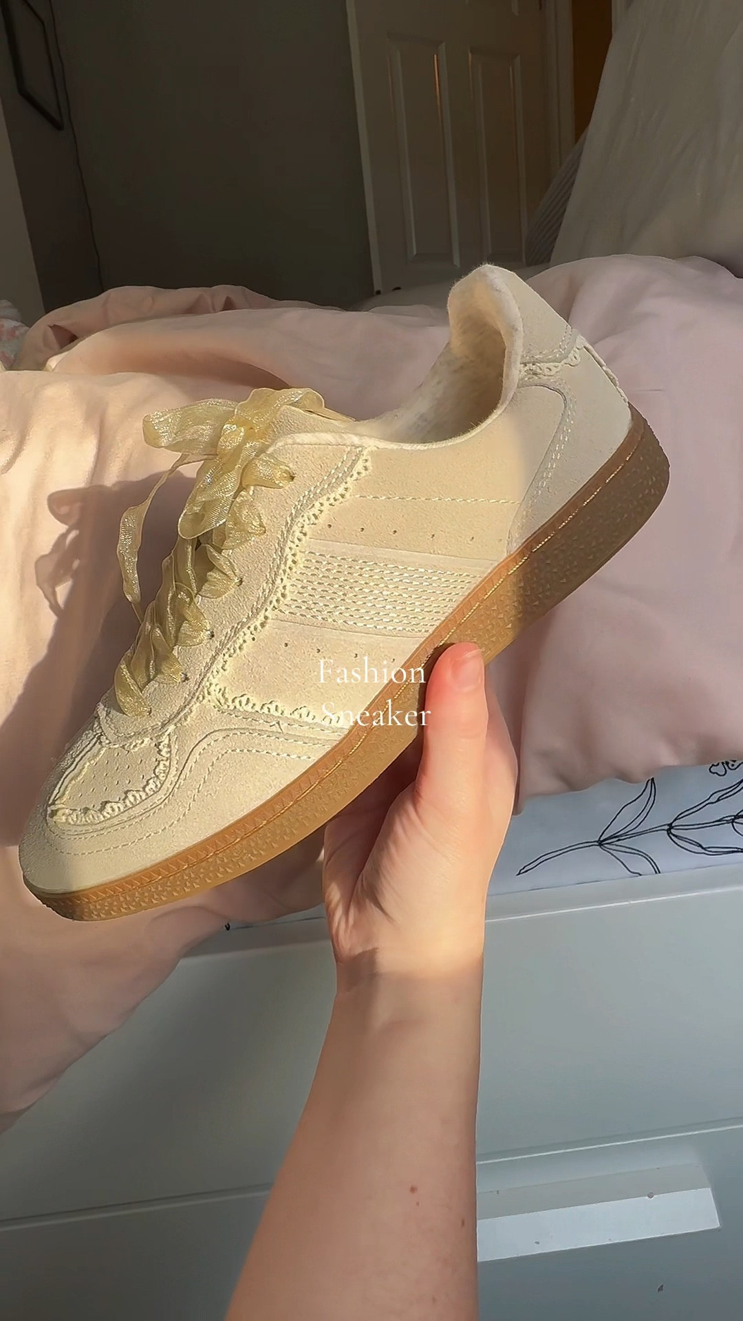 Cutest lace fashion sneaker 

#LTKWorkwear #LTKBeauty #LTKGiftGuide