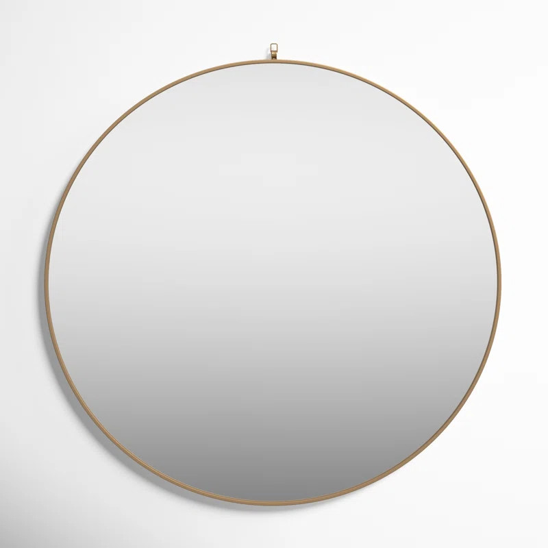 Cassie Metal Round Wall Mirror | Joss & Main