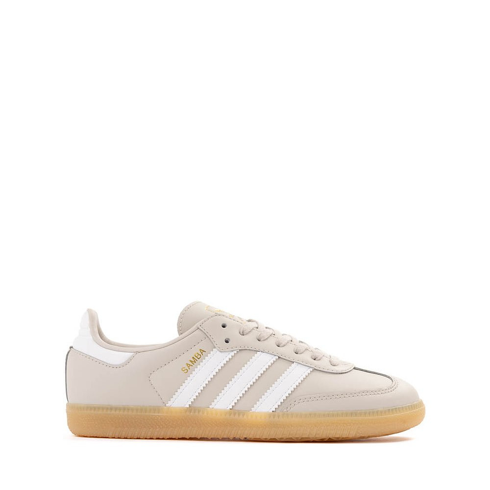 adidas Samba OG Athletic Shoe - Big Kid - Wonder Alumina / White / Gum | Journeys