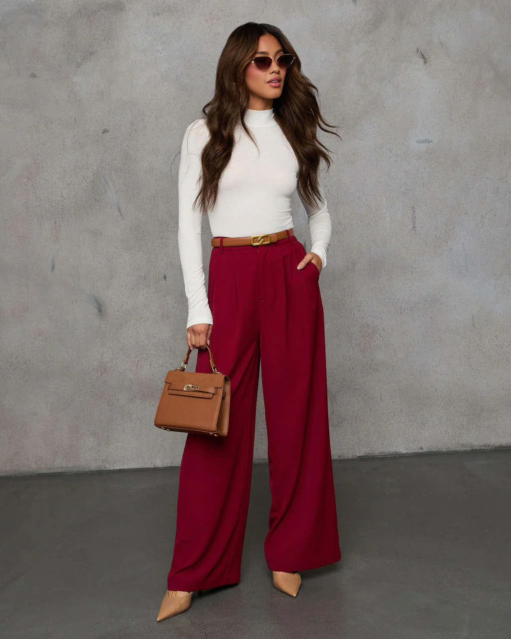 Madrigal Pocketed Wide Leg Pants | VICI
