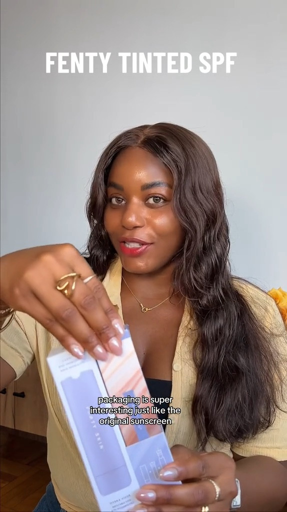 Trying the Fenty Beauty tinted SPF - really love the consistency and coverage! Very lightweight and moisturizing, perfect for your summer skincare routine … For more links to wedding guest dress summer, country concert outfits, date night outfits, graduation guest outfits, summer dresses, work outfits, graduation dresses, business casual workwear, vacation outfits beach, follow me on LTK! ✨

#LTKselfcare #LTKBeauty #LTKgrwm
