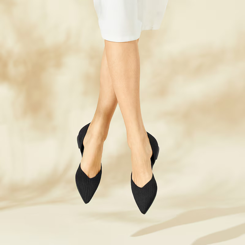 Pointed-Toe Flats (Melia) | VIVAIA