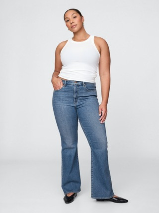 High Rise '70s Flare Jeans | Gap (CA)