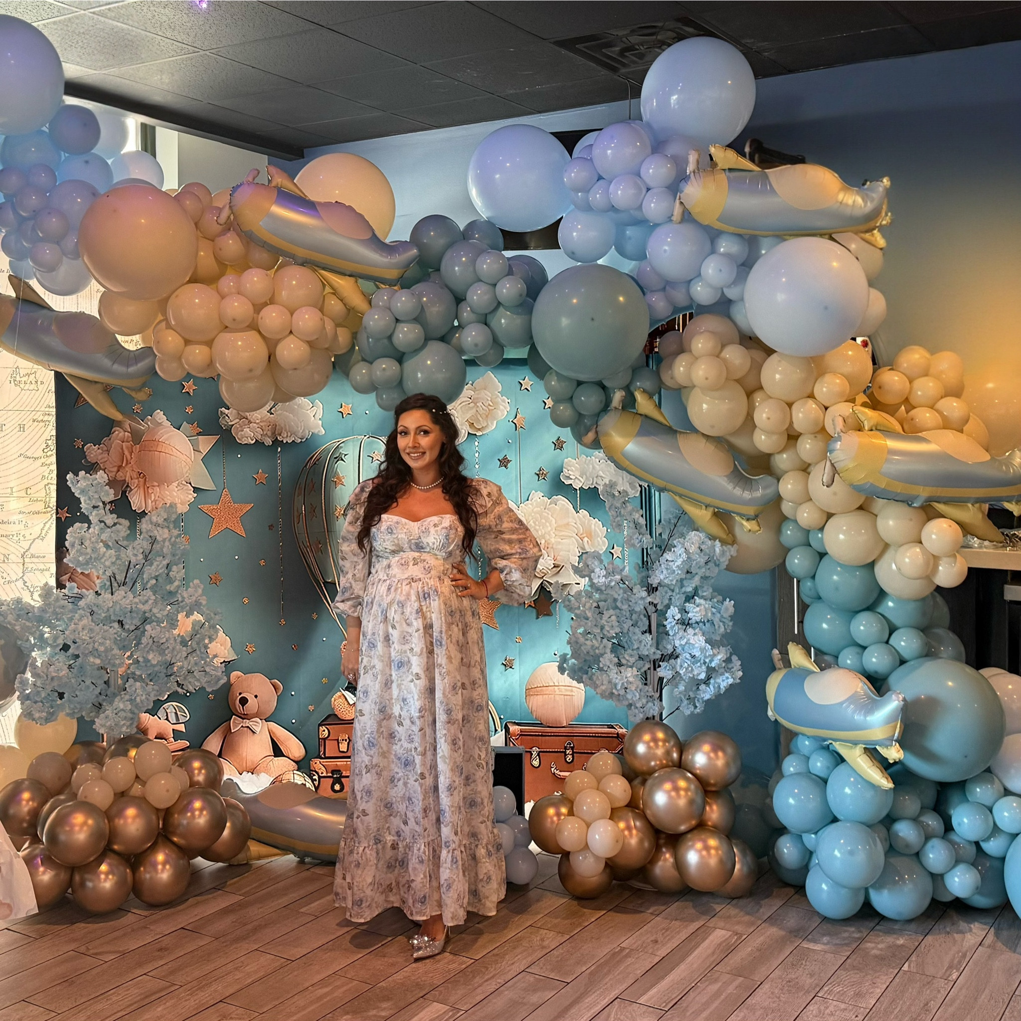 My baby shower. Not baby shower. All blue 🩵
Romantic dress from Amazon 
Bump approved 
Baby bump
Bump fashion 

#LTKFindsUnder100 #LTKBump #LTKFindsUnder50