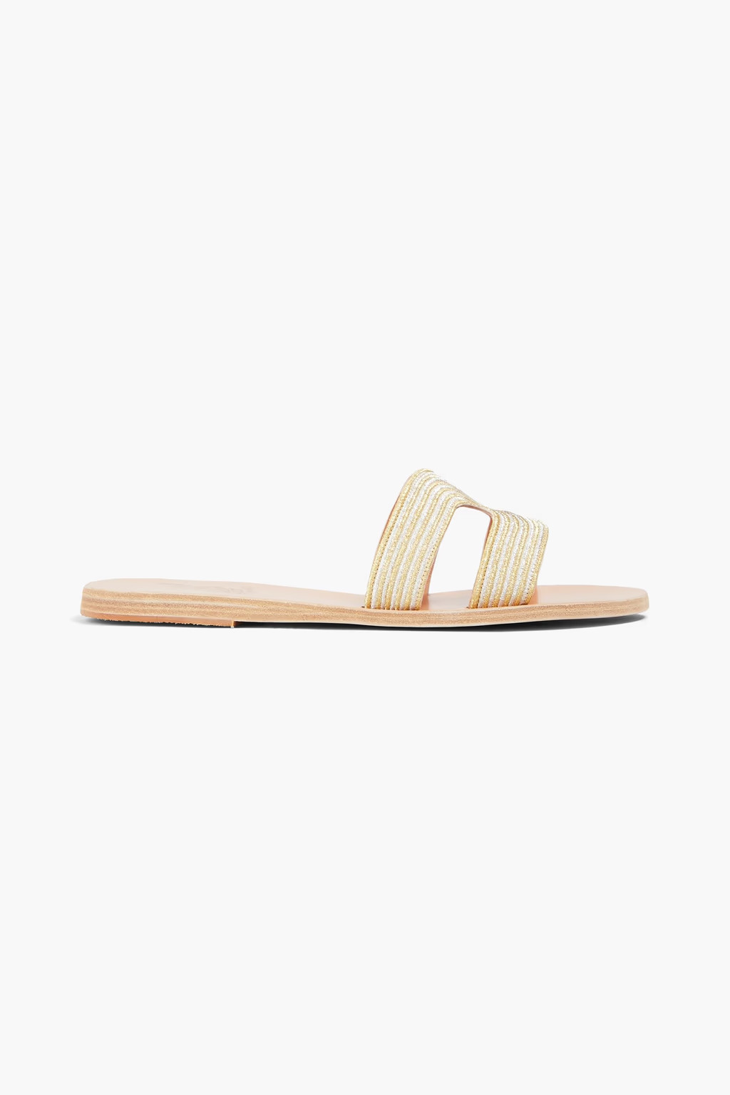 Kentima metallic embroidered leather sandals | The Outnet (US and CA)