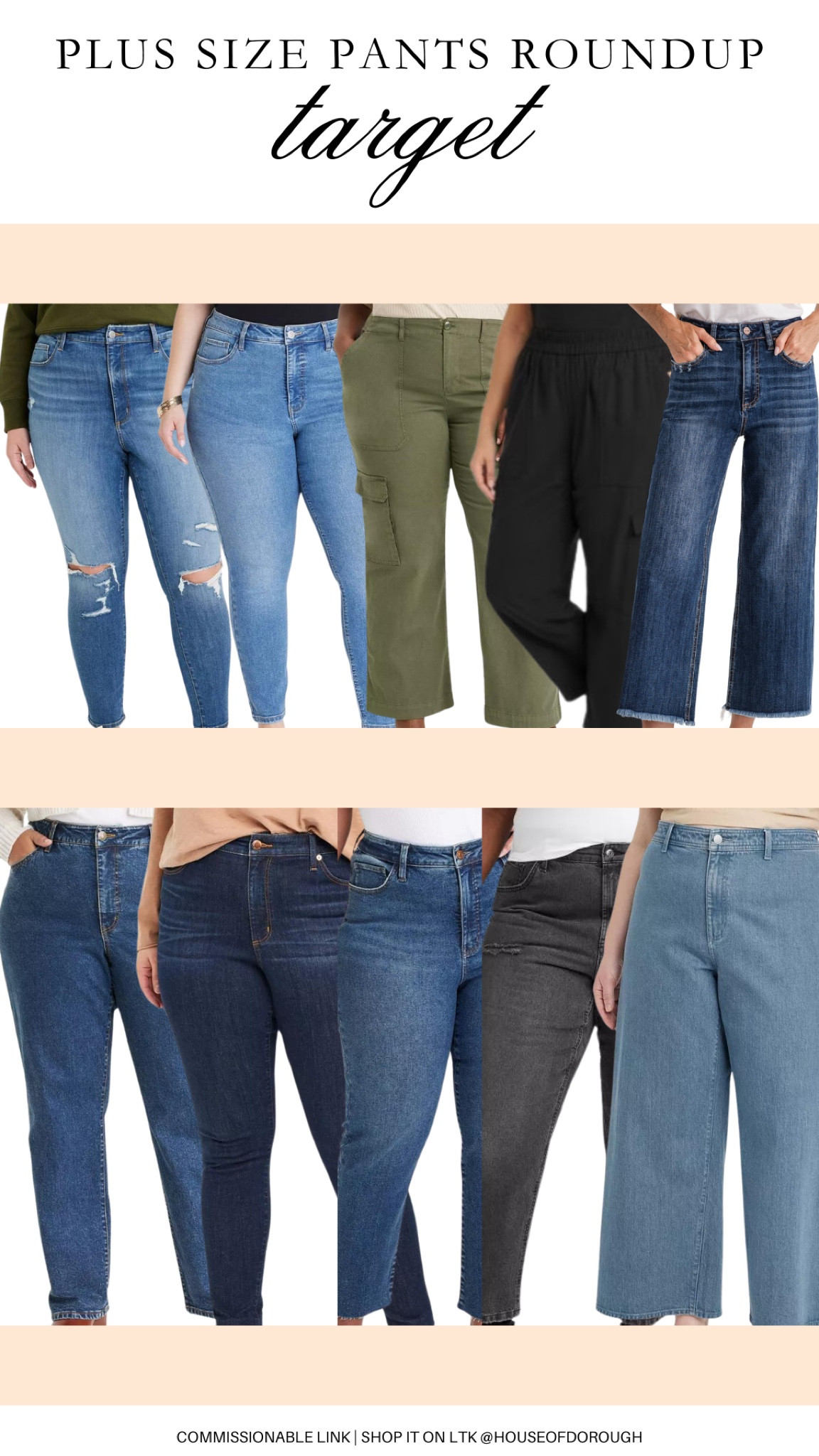 Plus Size Pants Roundup from Target!



Target denim, target pants, plus size fashion, trendy fashion, plus size jeans, plus size pants, affordable fashion, denim, ootd

#LTKFindsUnder50 #LTKPlusSize #LTKStyleTip