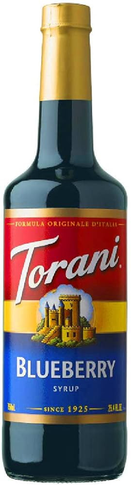 Torani Blueberry Syrup, 750 ml | Amazon (US)