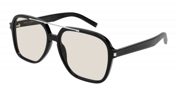 Saint Laurent SL 545 Sunglasses | Black 001 / YELLOW Lens 58-16-145 | EZ Contacts