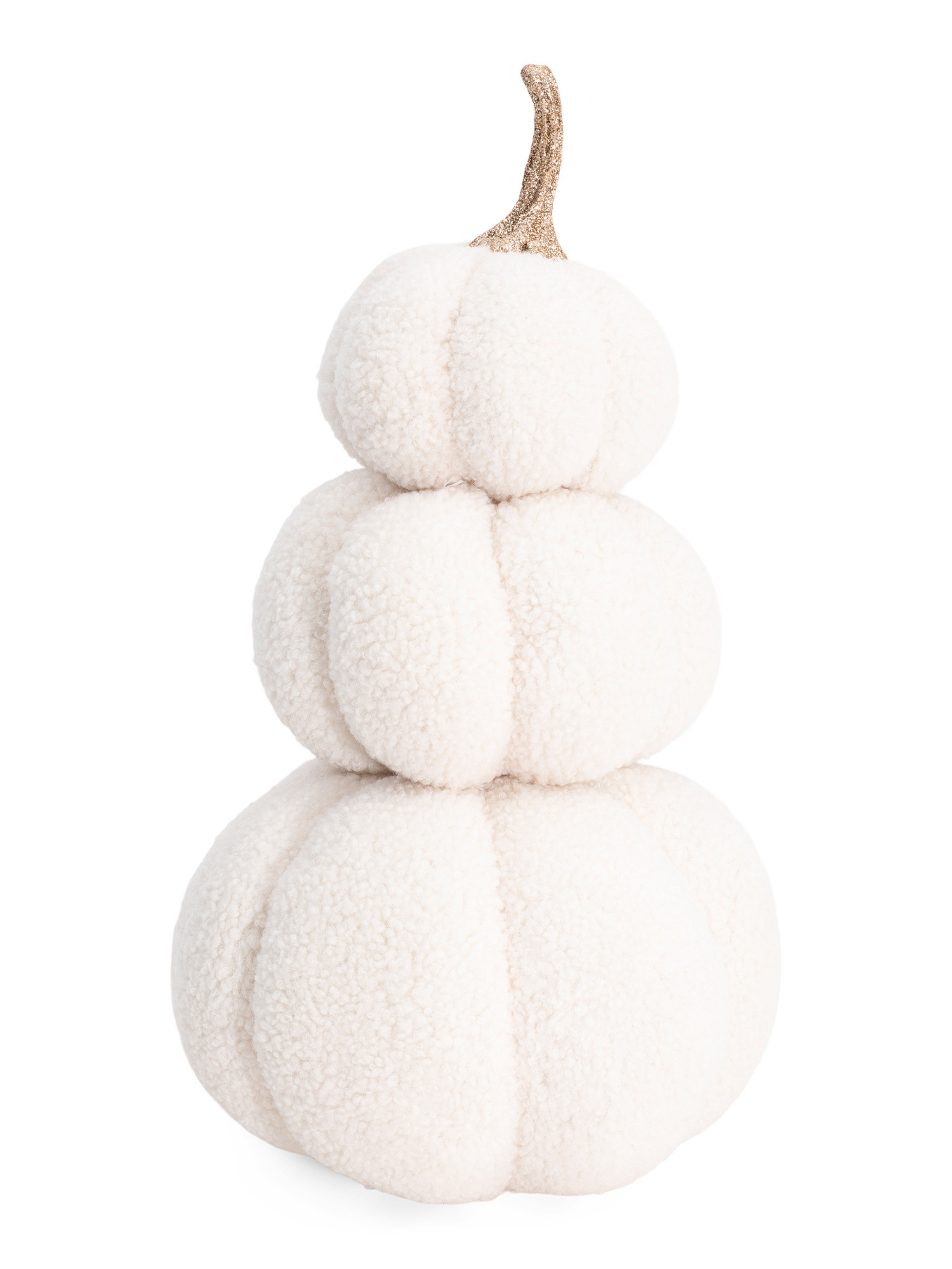 16in Stacked Knit Pumpkin | Marshalls